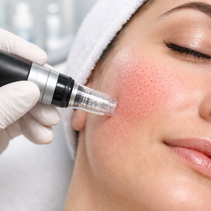 Microneedling treatment
